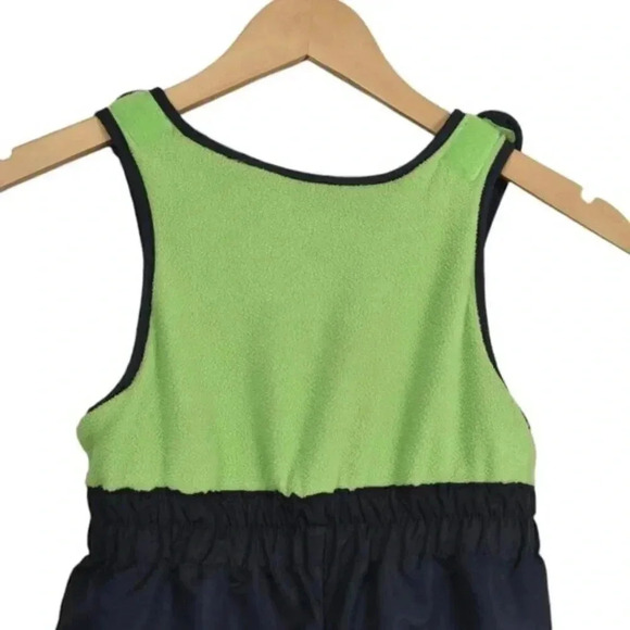 OshKosh B'Gosh Bib Winter Snow Pants Blue Green Skiing Size 3T - Picture 4 of 5